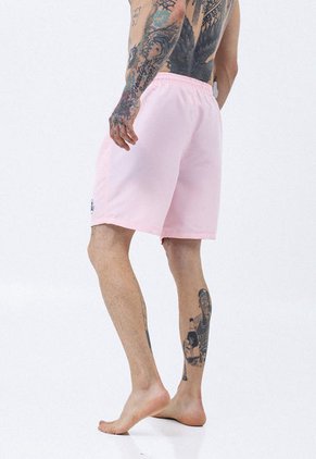 Pantaloneta Playera Rosado Y Bolsillos Para Hombre Belife