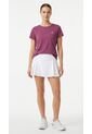 Camiseta Deportiva Manga Corta Morada Para Mujer de Belife