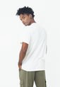 Camiseta Blanca Con Estampado En Espalda Para Hombre Belife de Belife