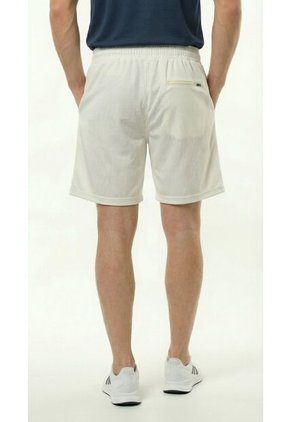 Pantaloneta Deportiva Cruda Con Ciclista Interno Para Hombre