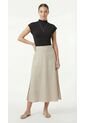 Blusa Negra Manga Sisa Cuello Alto Mujer de Belife