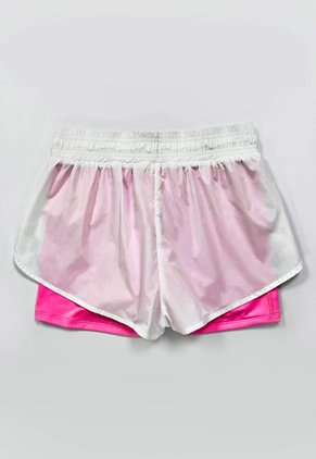 Short Deportivo Fuscia Neon Con Aperturas Laterales Para Mujer Belife.-.
