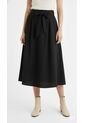 Falda Negra Para Mujer de Belife