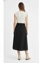 Falda Negra Para Mujer de Belife