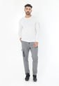 Pantalón Gris Con Marquilla Parche En Frente Para Hombre Belife de Belife