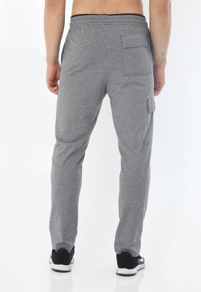 Pantalón Gris Con Marquilla Parche En Frente Para Hombre Belife