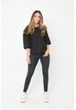 Blusa Negra Para Mujer de Belife