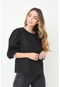 Blusa Negra Para Mujer de Belife