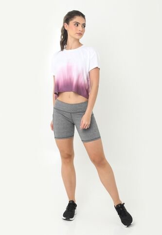 Ciclista Deportivo Gris Con Bolsillo Lateral Para Mujer Belife