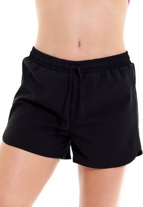 Short Negro Deportivo Para Mujer