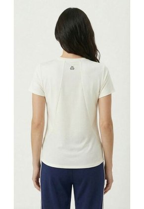 Camiseta Deportiva Blanca Manga Corta Para Mujer