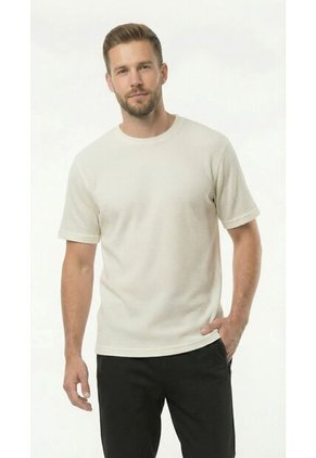 Camiseta Ivory Manga Corta Para Hombre