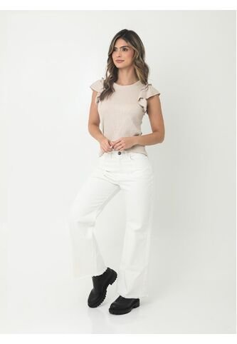 Blusa Ivory Con Boleros Para Mujer Belife