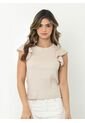 Blusa Ivory Con Boleros Para Mujer de Belife