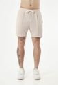 Bermuda Arena Para Hombre En Textura Galleta de Belife