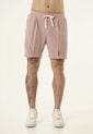 Bermuda Magenta Para Hombre En Textura Galleta de Belife