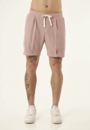 Bermuda Magenta Para Hombre En Textura Galleta