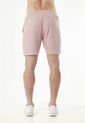Bermuda Magenta Para Hombre En Textura Galleta de Belife