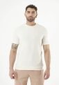 Camiseta Manga Corta Ivory Para Hombre de Belife