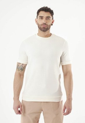 Camiseta Manga Corta Ivory Para Hombre