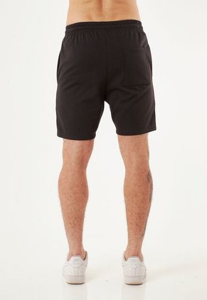 Bermuda Estampada Negra Para Hombre