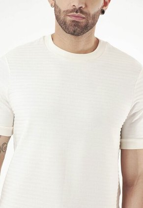 Camiseta Manga Corta Ivory Para Hombre