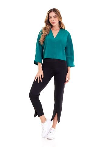 Pantalón Negro Para Mujer Belife