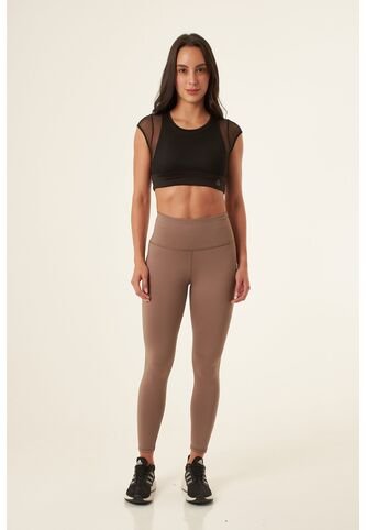 Camiseta Deportiva Manga Corta Negra Con Malla Belife