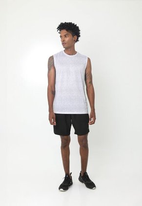 Camiseta Gris Manga Sisa Para Hombre