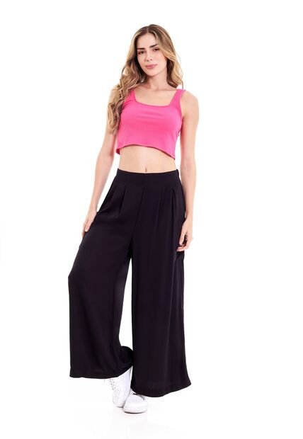 Camiseta Manga Sisa Tipo Crop Top