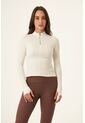 Buzo Cuello Alto Ivory Para Mujer de Belife