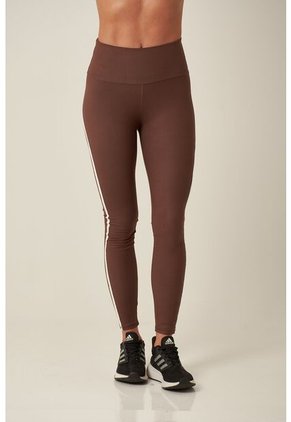 Leggings Tiro Alto Café Para Mujer