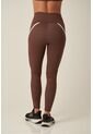 Leggings Tiro Alto Café  Para Mujer de Belife