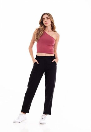 Pantalón Lino Negro