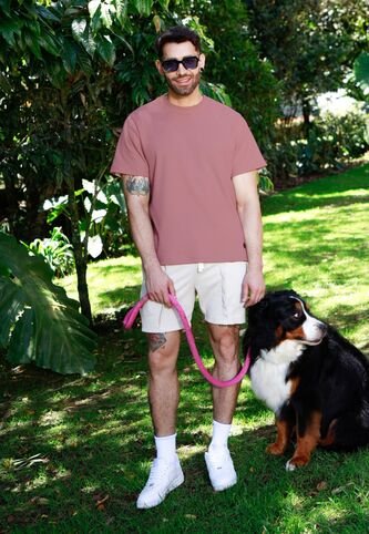 Camiseta Manga Corta Vino Para Hombre Belife