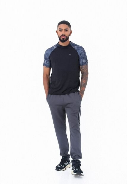 Pantalón Deportivo Gris Para Hombre