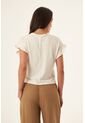 Camiseta Manga Corta Ivory Para Mujer de Belife