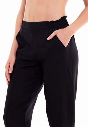 Pantalón Lino Negro
