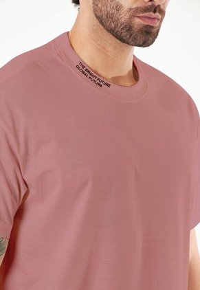 Camiseta Manga Corta Vino Para Hombre