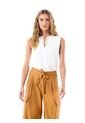 Camiseta Manga Sisa Ivory Para Mujer de Belife