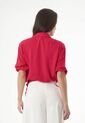 Camisa Manga 3/4 Roja Para Mujer de Belife