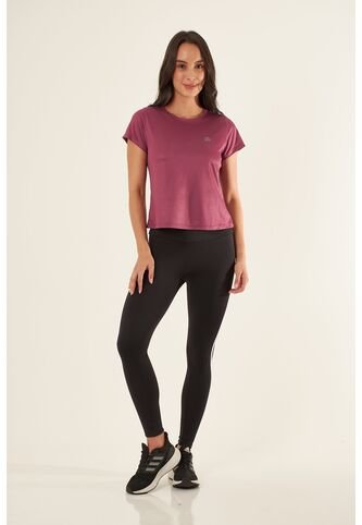 Leggins Negro Con Pretina Alta Para Mujer Belife