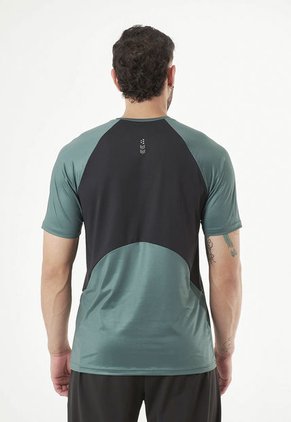 Camiseta Manga Corta Verde Para Hombre