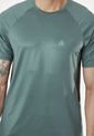 Camiseta Manga Corta Verde Para Hombre de Belife