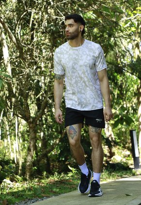 Camiseta Deportiva Manga Corta Para Hombre