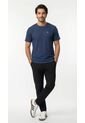 Camiseta Azul Manga Corta Para Hombre de Belife