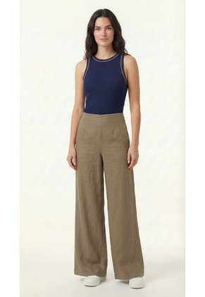 Blusa Manga Sisa Azul Para Mujer