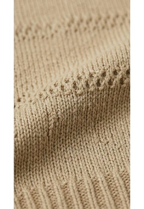 Blusa Tejida Manga Sisa Croche Mujer