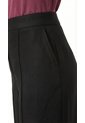 Pantalón Negro En Lino Para Mujer de Belife
