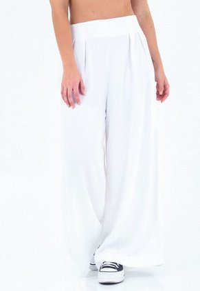 Pantalon Lino Crudo Con Bolsillos Frontales Funcionales Para Mujer Belife